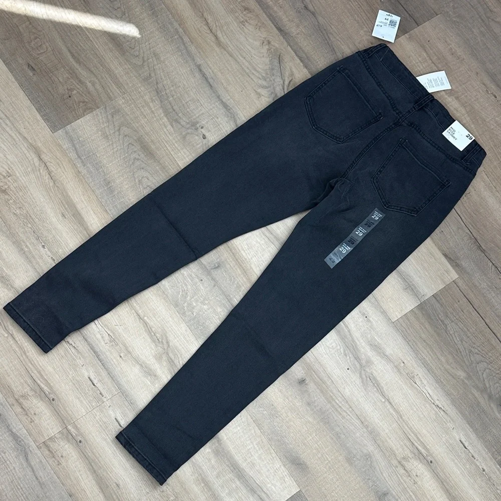 Forever 21 mid rise skinny Black Jeans size 29 BNWT - Picture 10 of 11